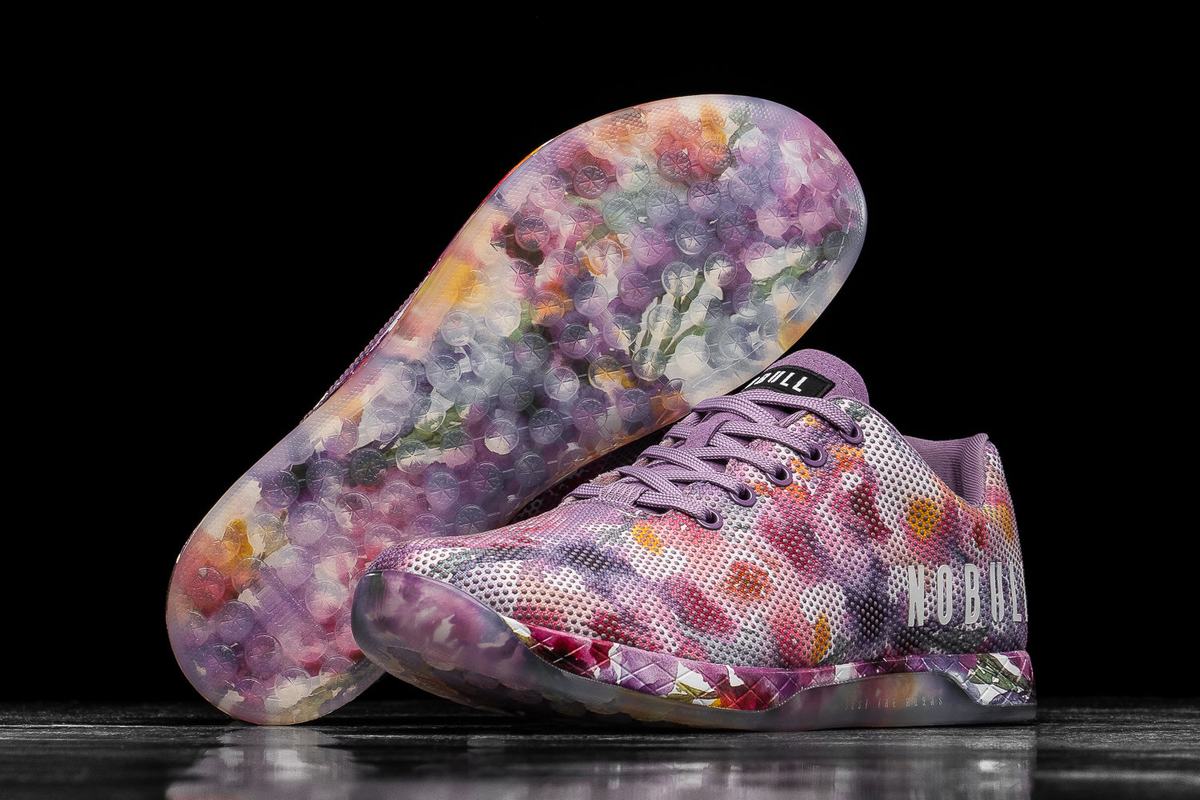 Nobull Superfabric Men's Trainers Purple | Australia (ET4398)